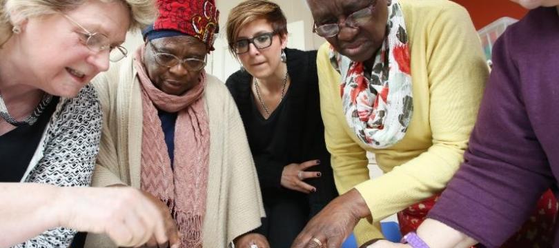 Community group working together